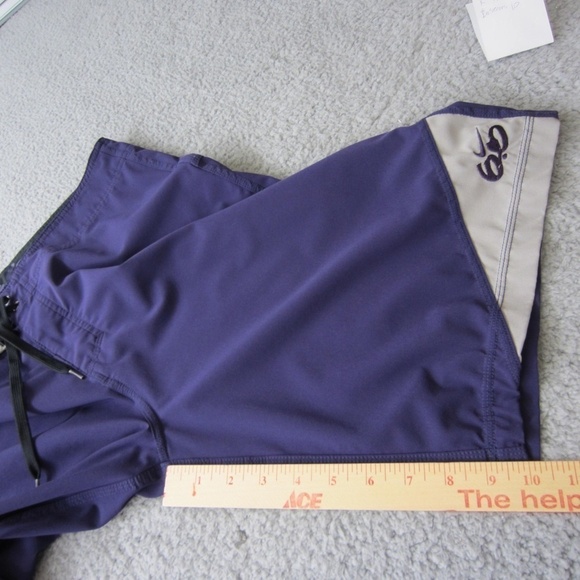 Nike 6.0 Swimming Trunks Men's M Elastic Waistband w/drawstring, Logo, Pockets - Picture 14 of 15